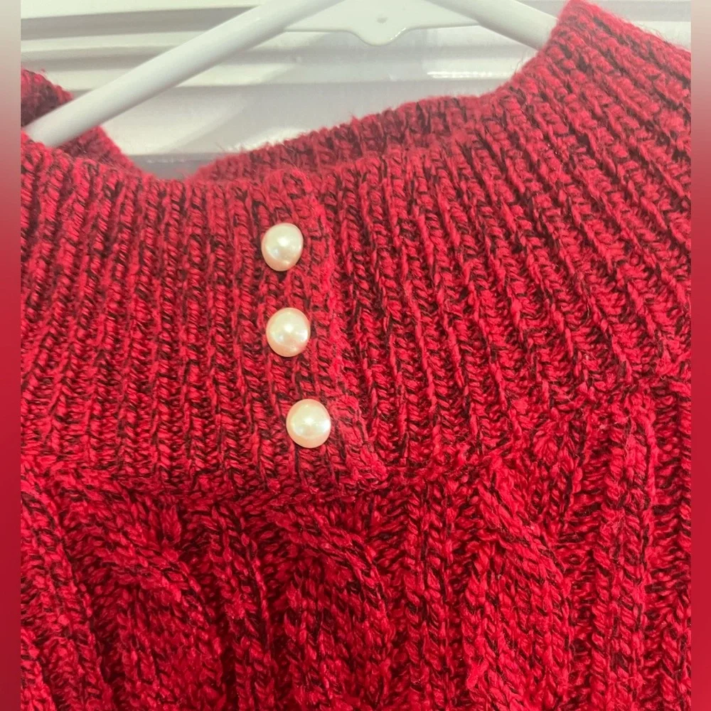 karen scott women’s sweater size medium - Picture 3 of 3